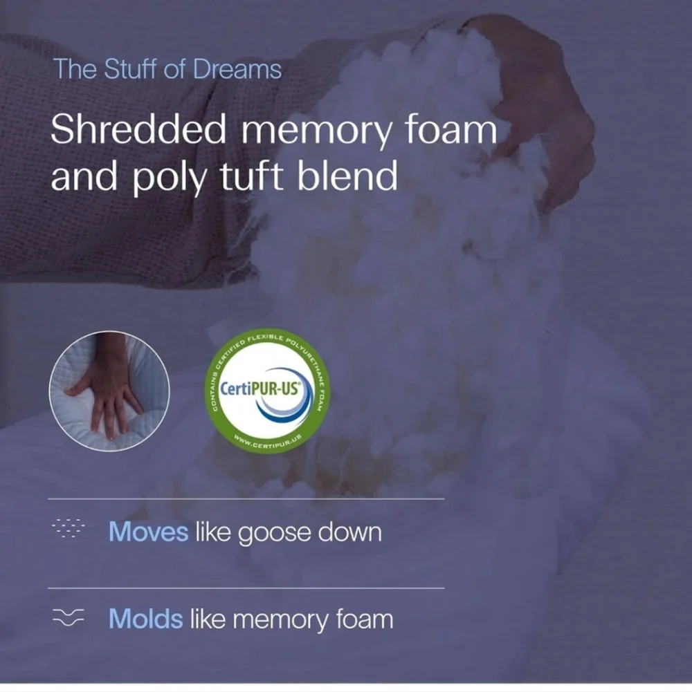 DreamyBlue Moon Pillow Queen